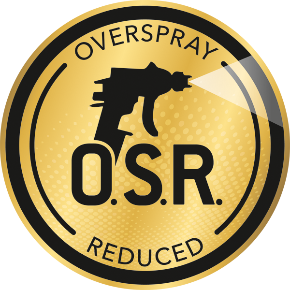 Products marked with this symbol can be applied with reduced spray mist when using specialised airless application methods.
