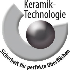 The logo highlights the new binder technology with ceramic microparticles. Guaranteed perfect surfaces.