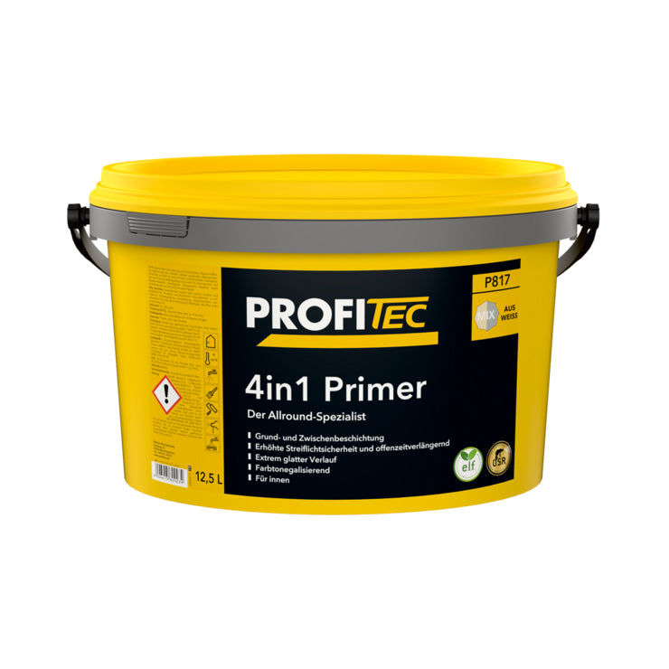 PROFITEC 4in1 Primer P817 interior primer in yellow 12.5 L bucket